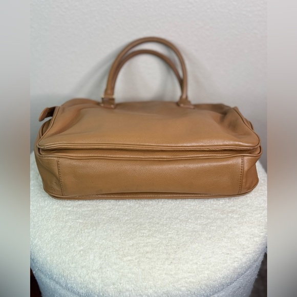 Tory Burch Thea Leather Triple Zip Satchel - Picture 10 of 12